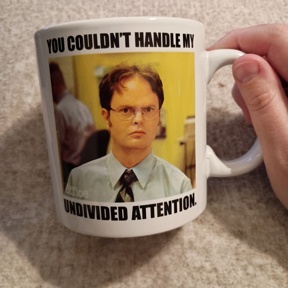 Funny Office Mug with Character Print - Picture 2 of 3